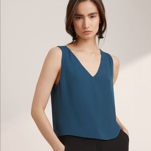 Babaton Murphy Blouse, size small, Blue